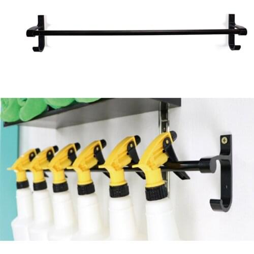 New Arrival Car Wash Tools Metal Towel Bar Rack Spray Bottle Wall Mount Holder Hanger Auto Cleaning Detailing Tools Hanger