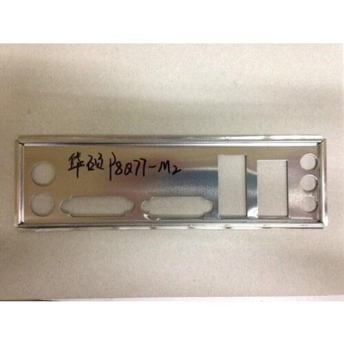 Suitable for ASUS P8Q77-M2 motherboard I / O baffle rear panel custom baffle (no motherboard)