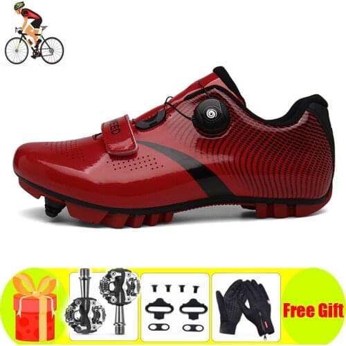 Professional MTB Bicycle Sport Shoes Men Mountain Bike Breathable Self-locking Sapatilha Ciclismo Women Racing Bicicleta Carrete