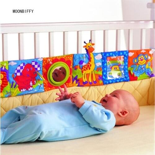 Around Multi-touch Educational Toys Infant Double Colorful Newborn Bed Bumper Baby Book Early Learning Baby Toys 0 12 Months