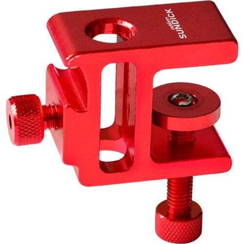 SUNDICK Lantern Stand Clip, Light Pole Table Fixing Aluminum AlloyClamp, Outdoor Hanging Lamp Holder Clip, Outdoor Camping Tools