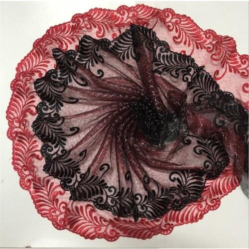 19Yards Silver Thread Bling Bling Embroidered Lace Edge Trim Ribbon Wedding Applique DIY Sewing Craft