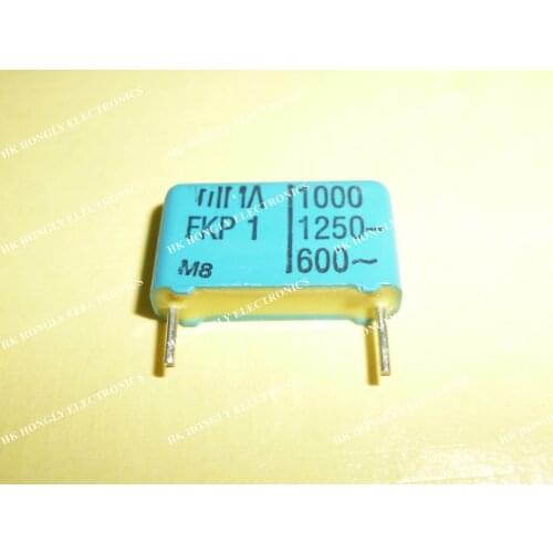 20pcs Blue WIMA FKP1 1000PF 1250V 0.001UF