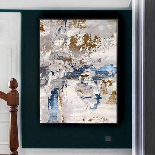 Handmade abstract off-white canvas professional art poster wall art picture living room home decoration mural without frame art