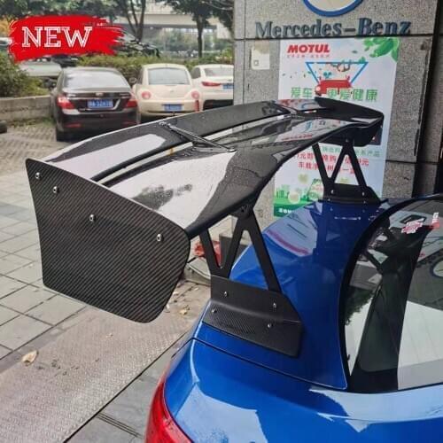 FOR SUBARU 10TH STI GVB VOLTEX-STYLE CARBON FIBER GT SPOILER TRIM BODY KIT TUNING PART FOR STI GVB CARBON UNIVERSAL WING LIP