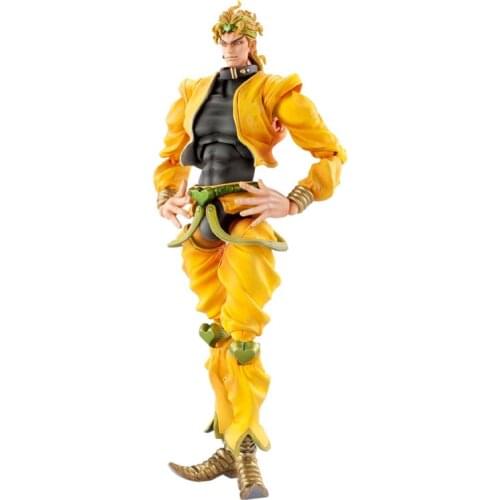 17cm JoJos Bizarre Adventure Anime Figure Toys Dio Brando Super Action Statue PVC Action Figure Toys Collection Model Doll Gift