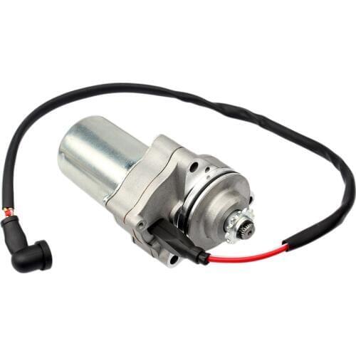 Motorcycle Electric Starter Motor 12 Teeth 3 Bolt for 4-Stroke 50/70/90/110/125Cc ATV Quad Pit Bike Motorcycle Accessories
