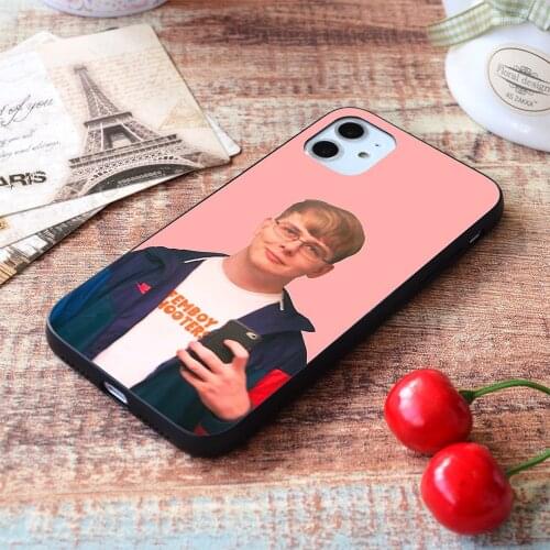 For iPhone Carson femboy hooters selfie soft TPU border Apple iPhone Case