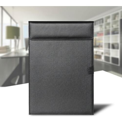 A4 PU leather business office conference agreement writing pad clipboard menu file folder a4 desk organizer folders notepad 311B