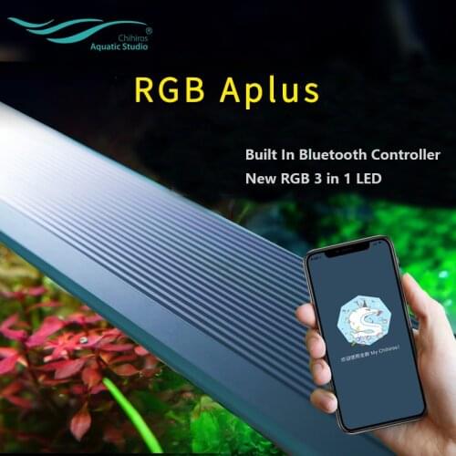 Chihiros RGB A Plus Series with Bluetooth Controller 3 in 1 LED Sunrise Sunset Plant Grow Aquarium Lamp Light Accessories