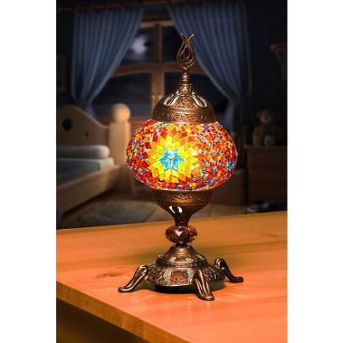 Turkish Handmade different color mosaic table lamps