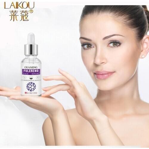 LAIKOU Fullerene Stock Solution Facial Serum Anti-Aging Essence Moisturizing Oil Control Whitening Lifting Face Serum Skin Care