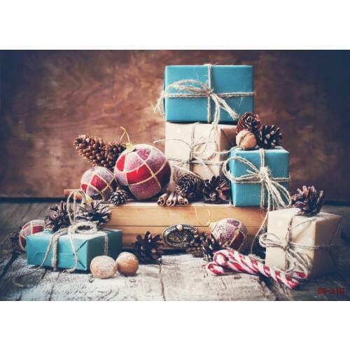 Fantasy christmas gift photo backdrop photography Vinyl ,fondos de estudio fotografia,newborn christmas photo background