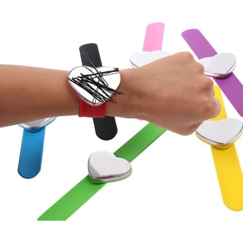 1Pc Professional Salon Hair Accessories Magnetic Bracelet Wrist Band Strap Belt Hair Clip Holder Barber Hairdressing Styling