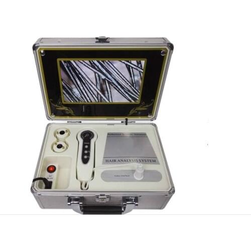 10 inches color skin detector Hair scalp hd facial skin analyzer, oily, acne, water, and fully tested hairdressing