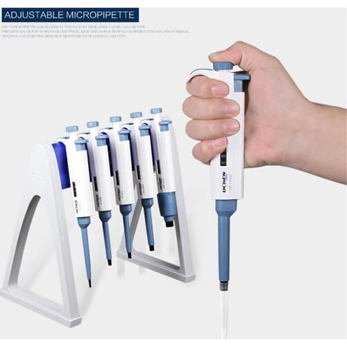 2-20ul lab Single Channel Manual Adjustable micropipette Toppette Pipette Continuous Number Lab Supplies
