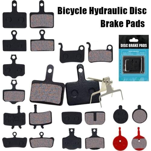 2 Pairs MTB Bicycle Hydraulic Disc Brake Pads Semi-Metallic Bike Brake For SHIMANO SRAM AVID HAYES Cycling Bike Part