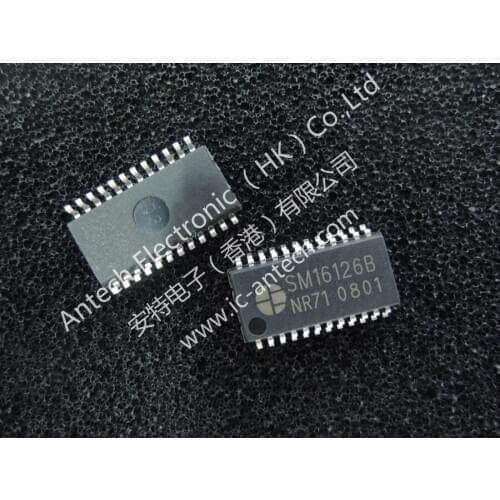 20PCS 50PCS 100PCS SM16126B SSOP24 LED display driver IC