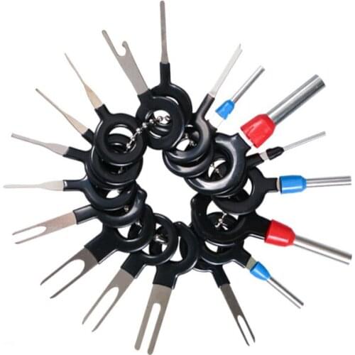 3/11/18pcs Car Terminal Removal Electrical Wiring Crimp Connector Pin Extractor Kit Car Electrico Repair Hand Tools