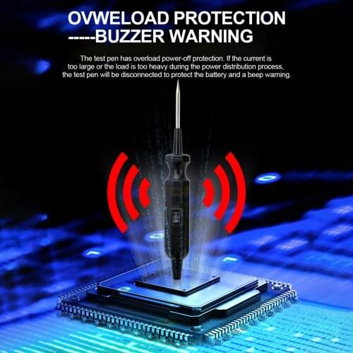 Car Electric Circuit Tester Short&Open Circuit Finder Power Probe Automotive Diagnostic Tool