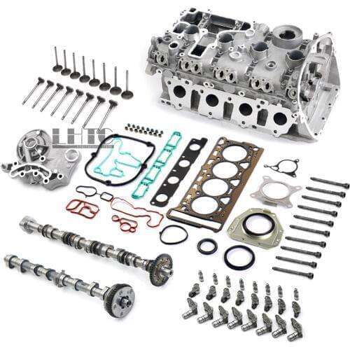 Fast Expedited ship!Cylinder Head Camshaft Gaskets Valves Kit For Audi A4 A5 A6 Q5 2.0 TFSI CAEB CDN
