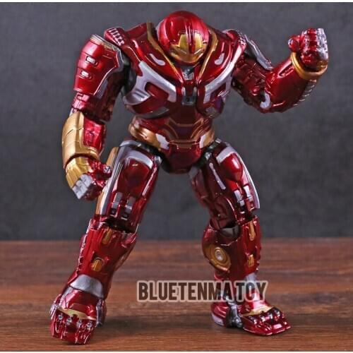 Marvel The Avengers 3 Models Iron Man Hulkbuster 2 colors Armor Joints Movable dolls Mark PVC Action Figure Collection Toy