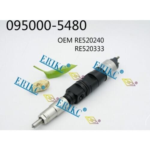 ERIKC 5480 common rail cr injector assy 095000-5480 (RE520240) diesel pump parts injection 0950005480 (RE520333)