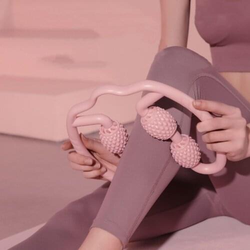 Ring Leg Clamp Roller Massager Thin Small Artifact Reduce Muscles Thick Student Female Yoga Beauty Waist Multifunction Equipment