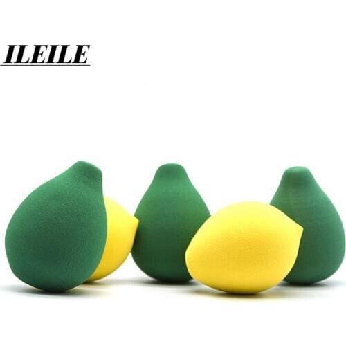 Cute Color Cosmetic Puff Powder Puff Womens Makeup Foundation Beauty to Make Up Tools Accessories Juice Cup Random Color