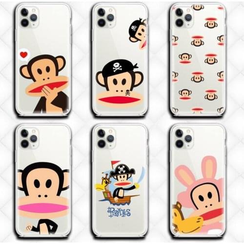 Fashion Brand Paul Phone Case Clear for iphone 12 11 Pro max mini XS 8 7 6 6S Plus X 5S SE 2020 XR cover Design-Franks