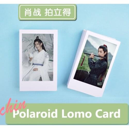 The Untamed Chen Qingling Wei Wuxian Xiao Zhan Polaroid Lomo Card Photo Album Printed Wallet Photo Postcard Chinese Star Around