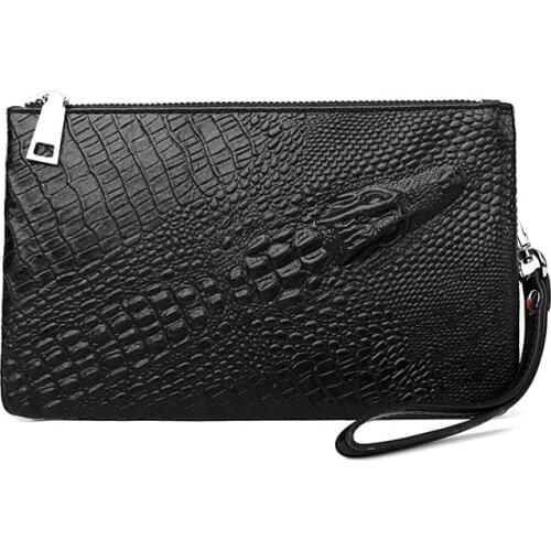 New Design Mens Day Clutch Soft Envelop Bag Big Capacity Handbag Messenger Bag Male Big Wallet iPad Mini Case