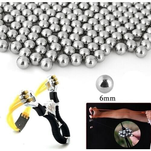 Wholesale Steel Balls Dia 4/5/6/7/8/9/10mm for Hunting Slingshot Stainless Steel Slingshot Steel Ball for Bearing Catapult Bike
