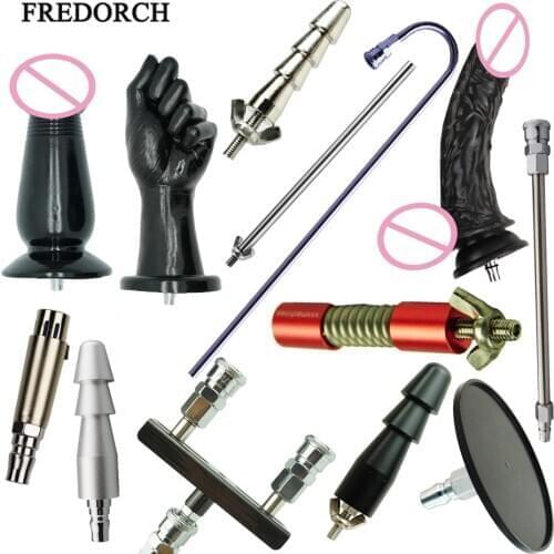 Premium Sex Machine Attachment VAC-U-LOCK big Dildo Suction Cup Sex Love Machine For Women American Connector (screw Connector)