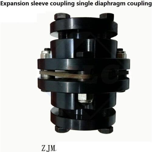 ZJM type expansion sleeve coupling single diaphragm coupling disc coupling with shaft lock