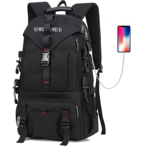 Backpack Mens Backpack Mens Backpack Outdoor Tour Bag Mens Leisure Large Capacity Mountaineering Bag