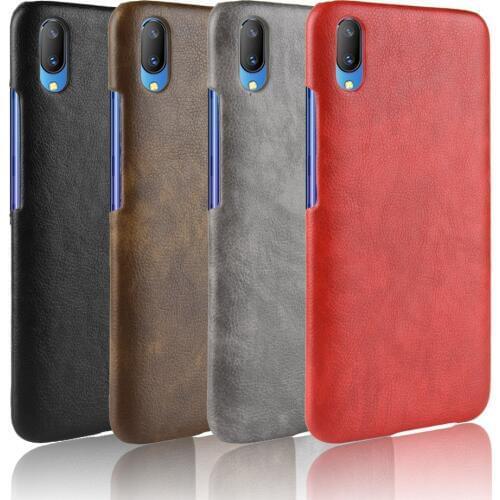 Subin Ultra Slim Cases For Vivo V11 Case Litchi Skin Pattern PU Leather and PC Book Cover For Vivo V11 Pro v11pro Phone Case