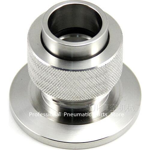 Vacuum clamp Pressure gauge connector KF16 Kf25 KF40 welding/ vacuum pipe base/ vacuum gauge tube base