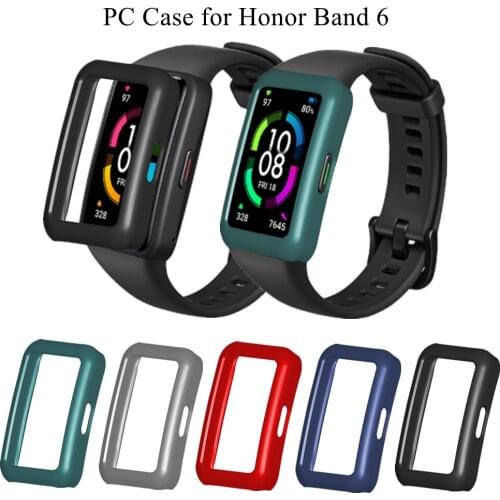 PC Protective Case for Huawei Honor Band 6 Cover Smart Watch Protector Shell Frame Bumper for Honor Band6 Case Accessories