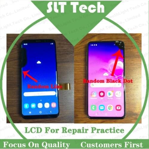 For Samsung Galaxy S8 S9 S10 S20 Plus Ultra LCD Display Original Note 8 9 10 Damaged Touch Screen Glass Separeting Practice