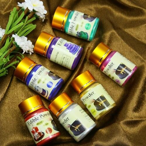 Edible Cake Food Powder Edible Dust Coloring 10g Baking Ingredients To Decorate Cake Chocolate Fondant Arts Food Grade Pigment