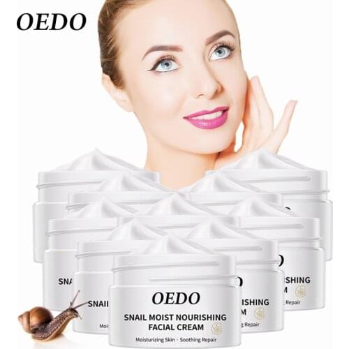 10PCS Snail Essence Skin Care Face Cream Serum Whitening Anti-wrinkle Anti Aging Hydrating Moisturizing Facial Creams Cosmetics