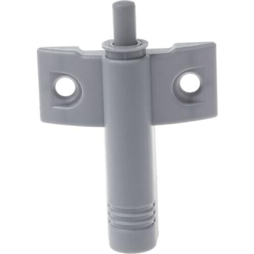 10x Soft Quiet Close Kitchen Cabinet Door Drawer Closer Damper Buffers+Screws Grey