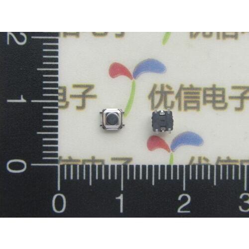 200pcs 3*3*1.5MM SMD push button switch / light touch switch microswitch waterproof 3x3x1.5mm touch switch