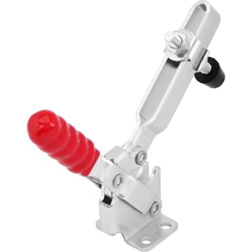 227KG 500lbs Holding Capacity Quick Release Handle Vertical Type Toggle Clamp GH-12132 Toggle Clamps Metalworking Tooling