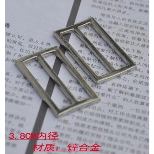 Free Shipping 2014 New 20pcs/lot 38mm DIY B type zinc alloy buckle accessories for purse bags, shoes and handmade hardwears