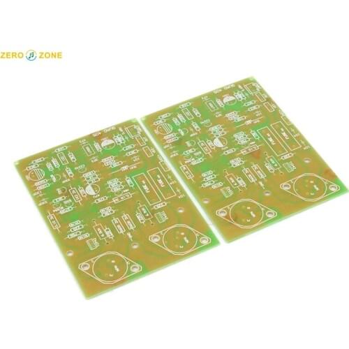 Free shipping-GZLOZONE Replica QUAD405 gold seal power amplifier board PCB AMP (pair)