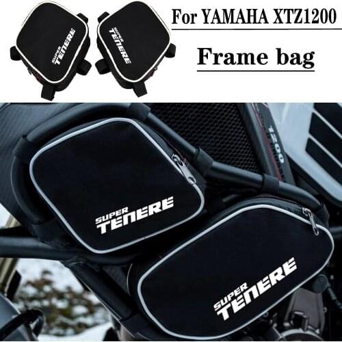For Yamaha XT1200Z Super Tenere XTZ1200 Super Tenere Motorcycle Frame Crash Bars Waterproof Bag Bumper Repair Tool Placement Bag