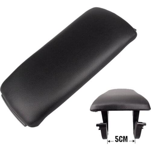 X7AE Arm Rest Lid Cover Black Central Storage Box Lid Replacement Fully Protection Cover Suitable for audi A4 A6 B6 B7 C6 S4