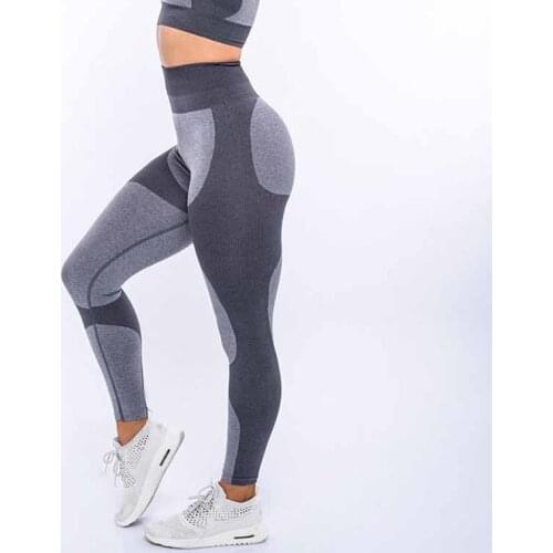 Push Up Leggings Workout High Waist Sports Seamless Leggings For Women Fitness Energy Elastic Trousers Running Tights Yoga Pants